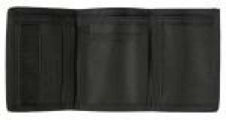 Interior view trifold wallet