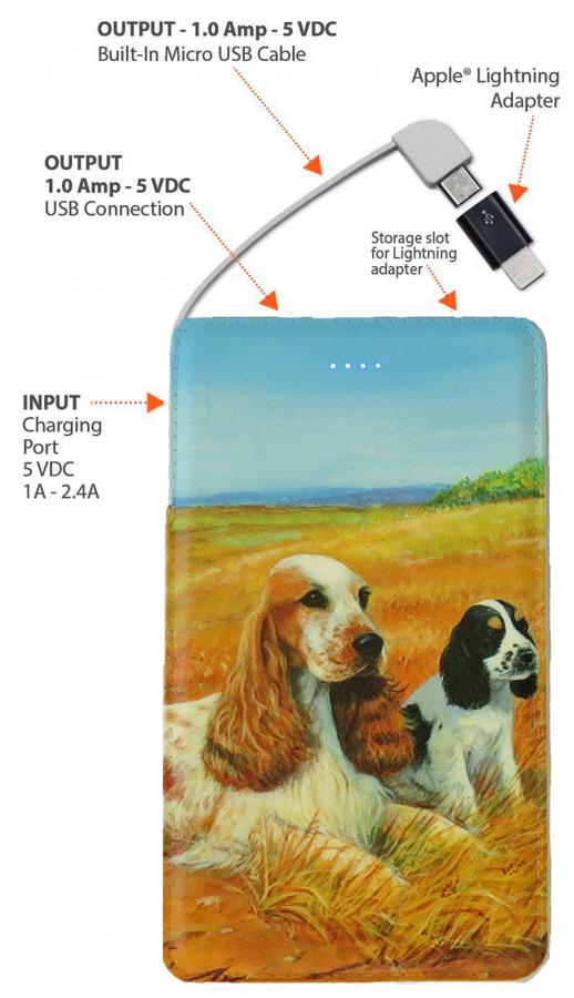 English Cocker 2A power bank