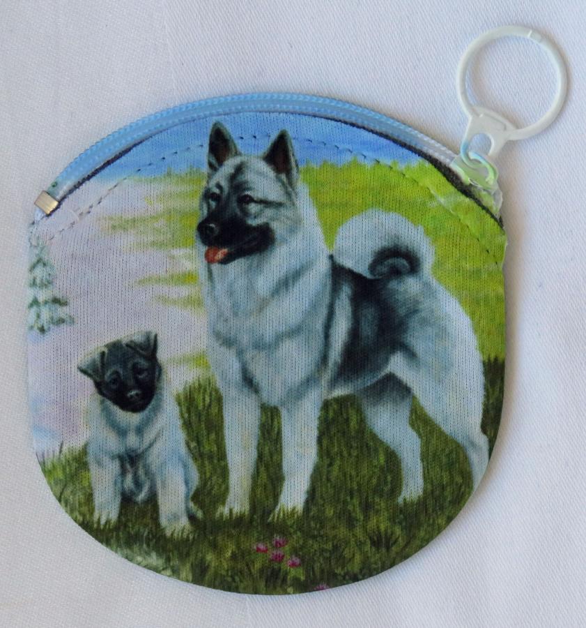 Elkhound 2 coin purse - side 2
