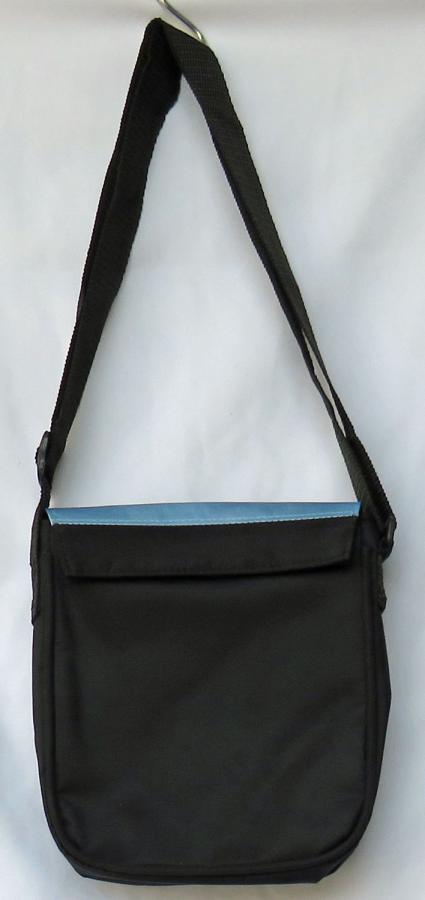 Small messenger bag back