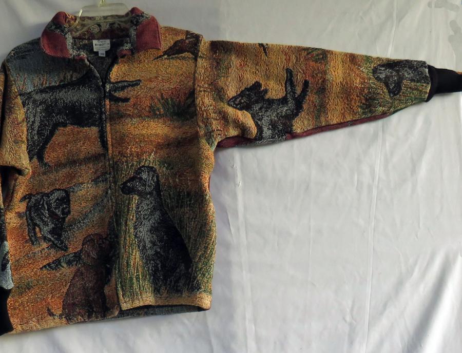 Flat coat 1B SC - left sleeve front