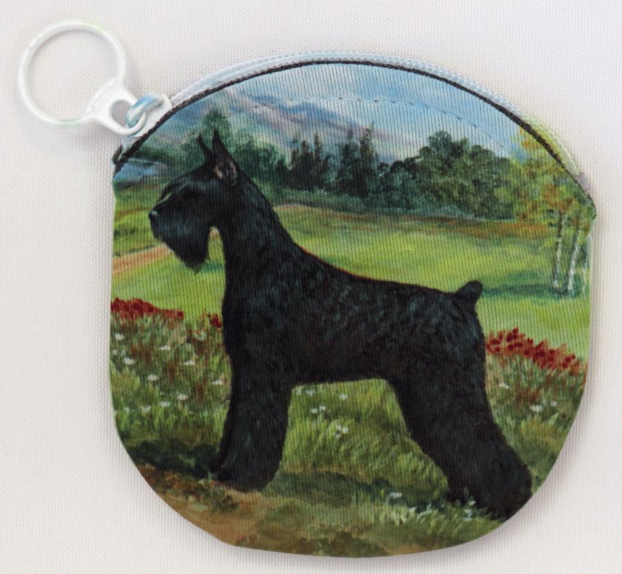 Giant Schnauzer 2B coin purse-side2