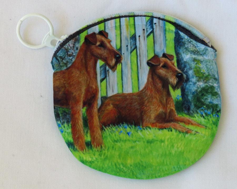 Irish Terrier 1 coin purse side 2