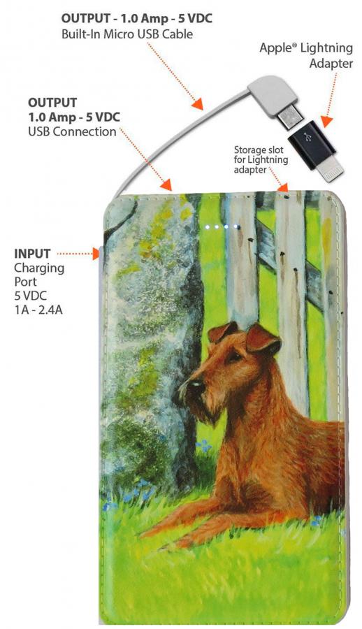 Irish Terrier 1 power bank