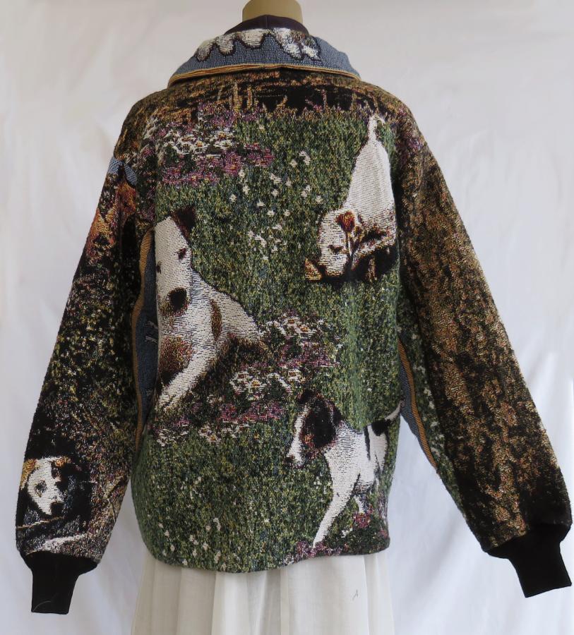 Jack Russell short coat 1A back