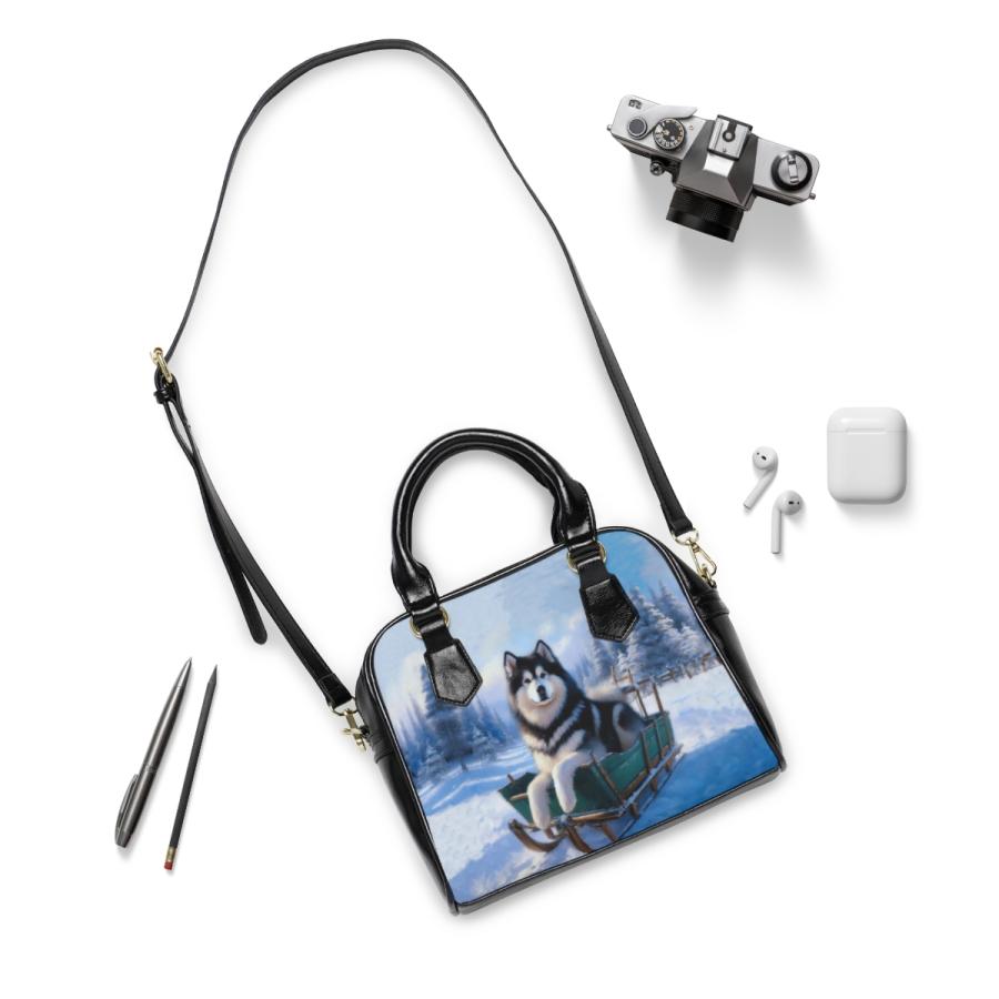 Alaskan Mal handbag context