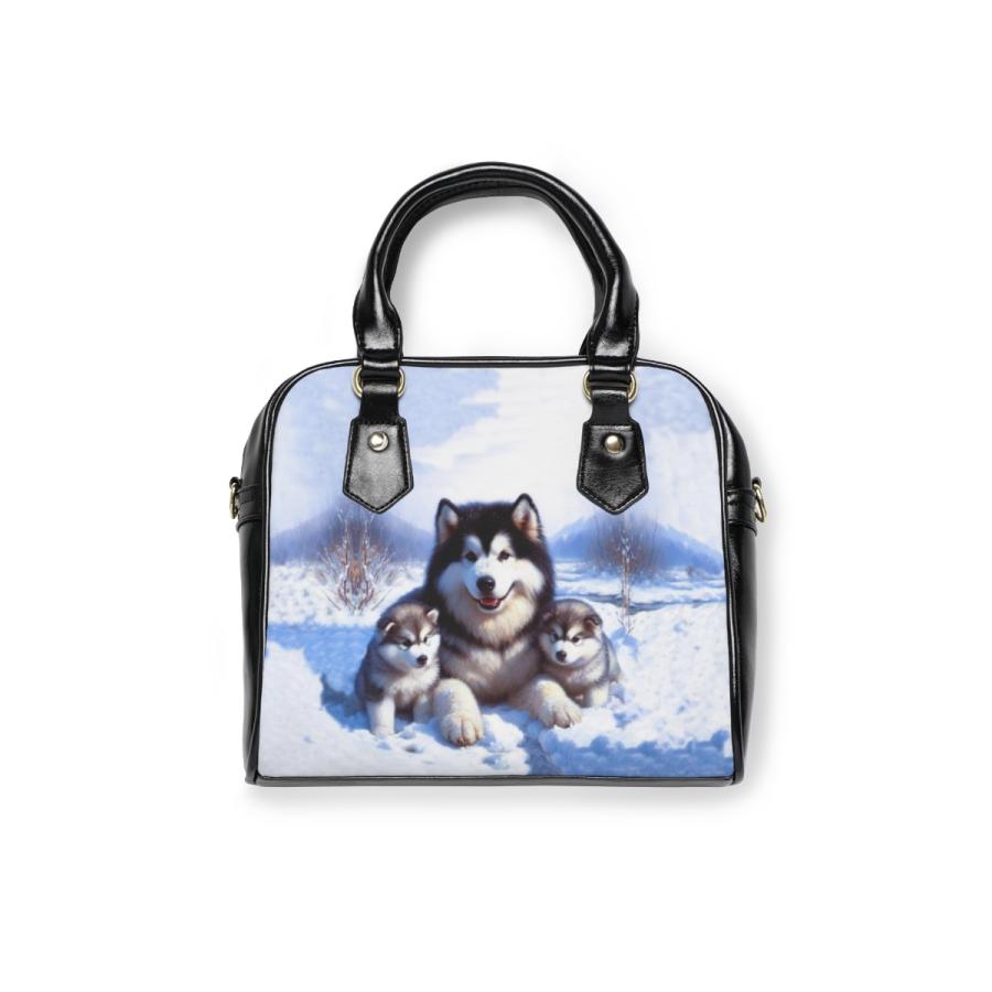 alaskan Mal handbag back