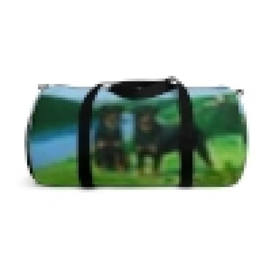 Rottwiler duffer bag back