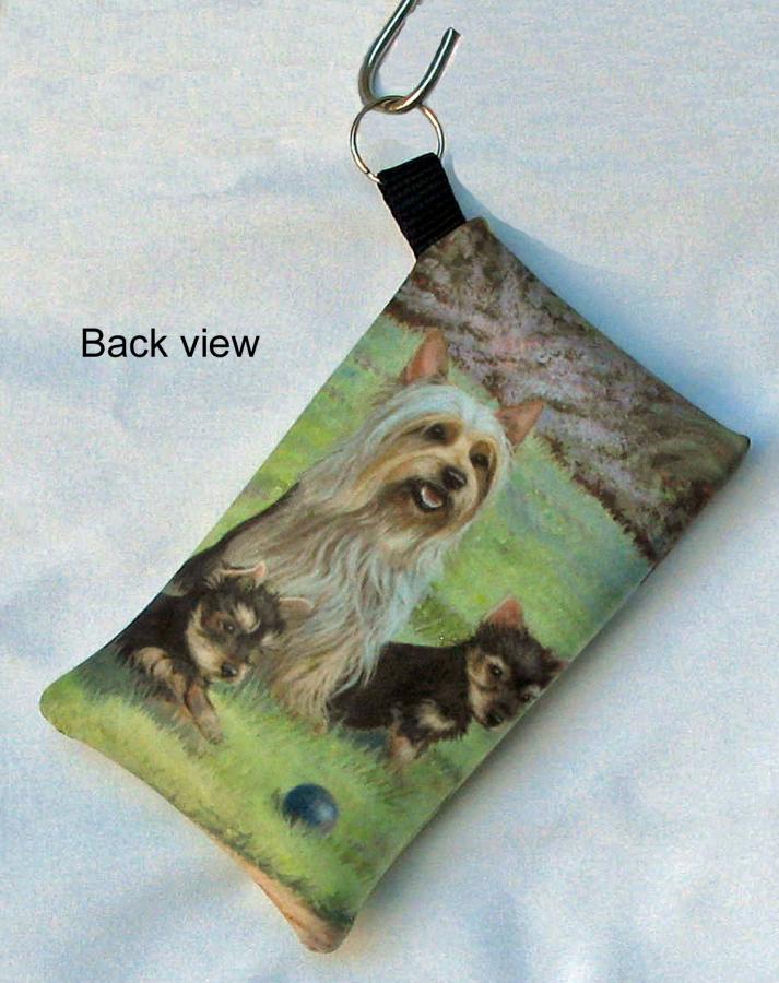 Silky 3 Cell phone holder - back