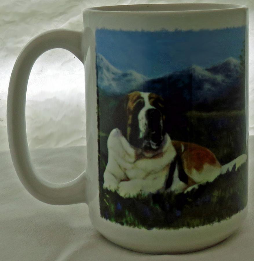 St Bernard 6 coffee mug back