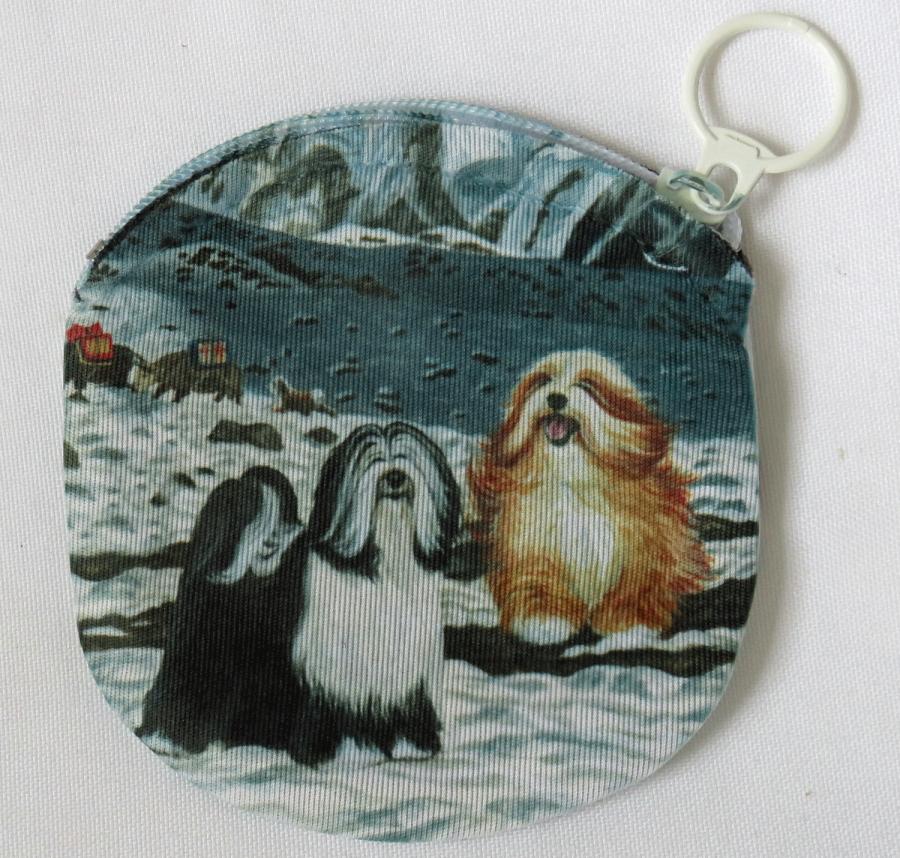 Tibetan Terrier 6A coin purse - side 2