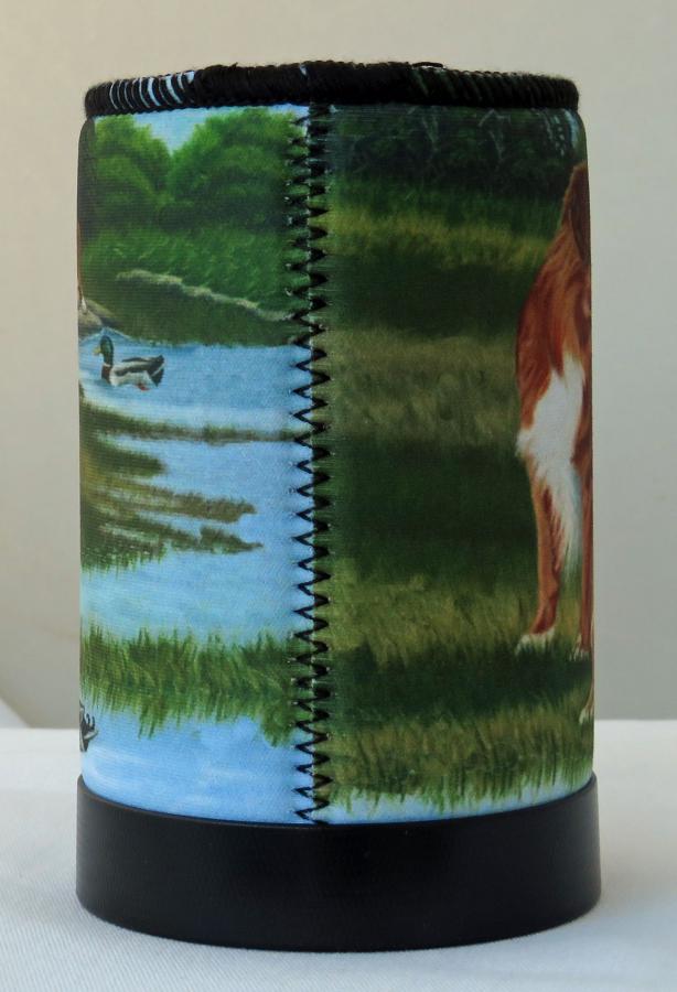 Toller 1 koozie - back