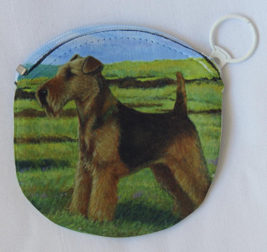 Welsh Terrier coin purse side 2