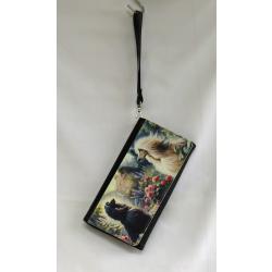Afghan 26-27 clutch wallet with strap