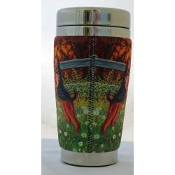 Airedale travel mug back