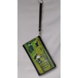 Aussie 4 clutch wallet with strap