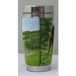 Malinois 2 travel mug back