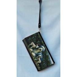 Beardie 40 clutch wallet with strap