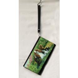 Cavalier 4 clutch wallet with strap