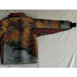 Flat coat 1B SC - Right sleeve back