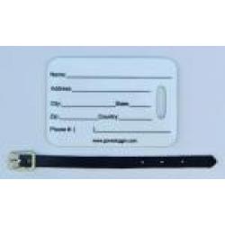 Luggage tag back