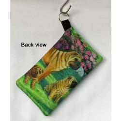 Shar Pei 2 cell phone holder - back