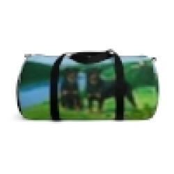Rottwiler duffer bag back