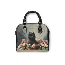 Affenpinscher handbag front