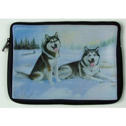 Alaskan Malamute Picture Netbook Sleeve #1 AKM1-NBS