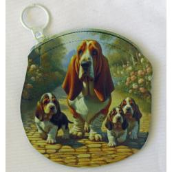 Basset 13 coin purse - side 1