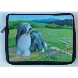 Bearded Collie Picture Netbook Sleeve #5