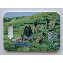 Belgian Tervuren Picture Luggage Tag #3 Terv 3 bag tag
