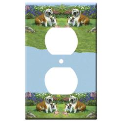bulldog outlet plate 4a - M