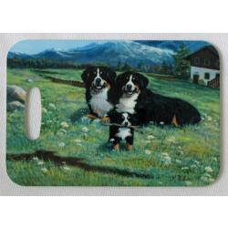 Bernese Mt Dog 4 luggage tag