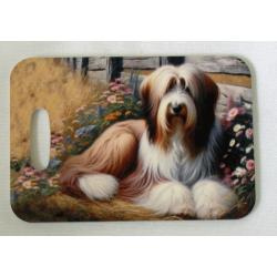 Beardie 37 luggage tag-front