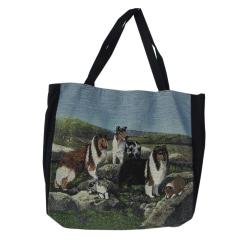 Collie Tote Bag #3 Tapestry One Side Collie 3 sstote