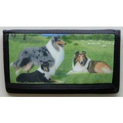 Collie Picture Checkbook Cover #1