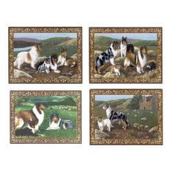 Collie placemat set