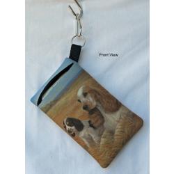 English Cocker 2 cell phone holder - front