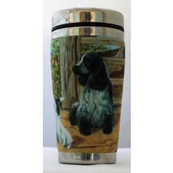 English Cocker travel mug front