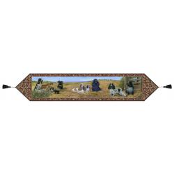 Eng cocker table runner