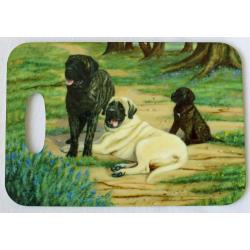 English Mastiff 4 luggage tag