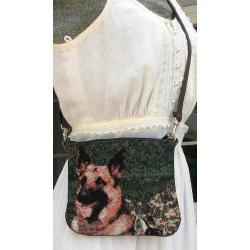 German Shepherd Pocket Purse 1A GSD pocket purse 1a