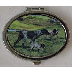 GWP 3 Oval Compact Mirror GWP 3 compact