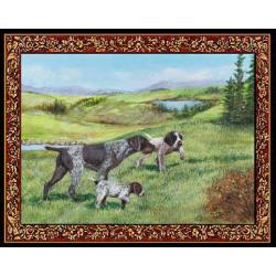German Wirehaired Pointer Tapestry Placemat #3 Single