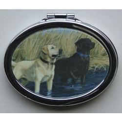Labrador Retiever Picture Compact Mirror #1B