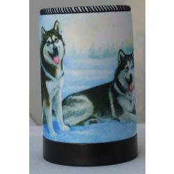 Alaskan Mal 1 Koozie Alaskan Mal 1 koozie - front