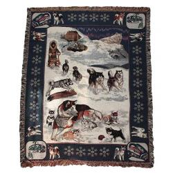 Alaskan Malamute Blanket Throw Tapestry#1 MAL1TRW