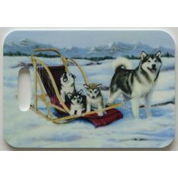 Alaskan Malamute Luggage Tag #3 Malamute 3-Lt
