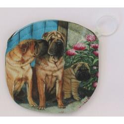 Shar Pei 1 coin purse - side 1